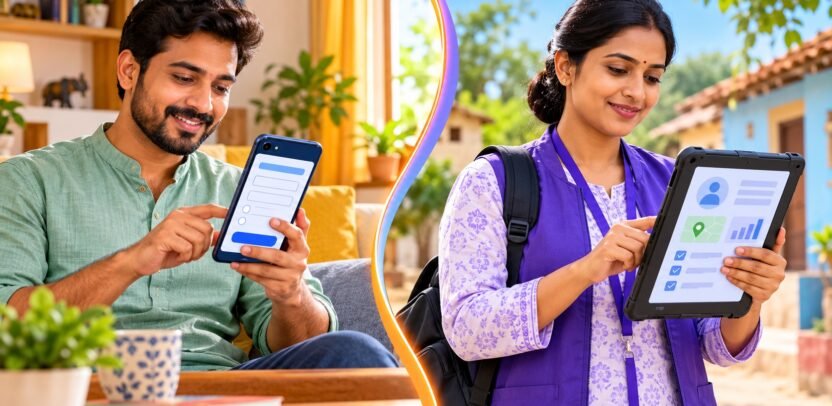 जनगणना 2027 में कर्मचारी CMMS और नागरिक स्वगणना के अलग पोर्टल का चित्र