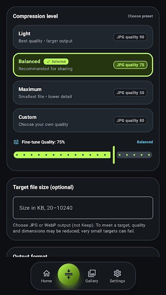 Image Shrinker: Photo Resizer screenshot